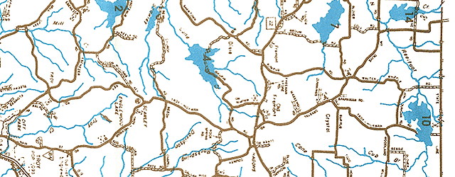 Reelfoot Lake Watersheds Printable Map